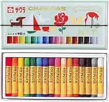 (未使用･未開封品)　サクラクレパス クレパス 16色 ゴムバンド付き LP16R ar3p5n1 Amazon.co.jp: サクラクレパス クレパス 16色 ゴムバンド付き